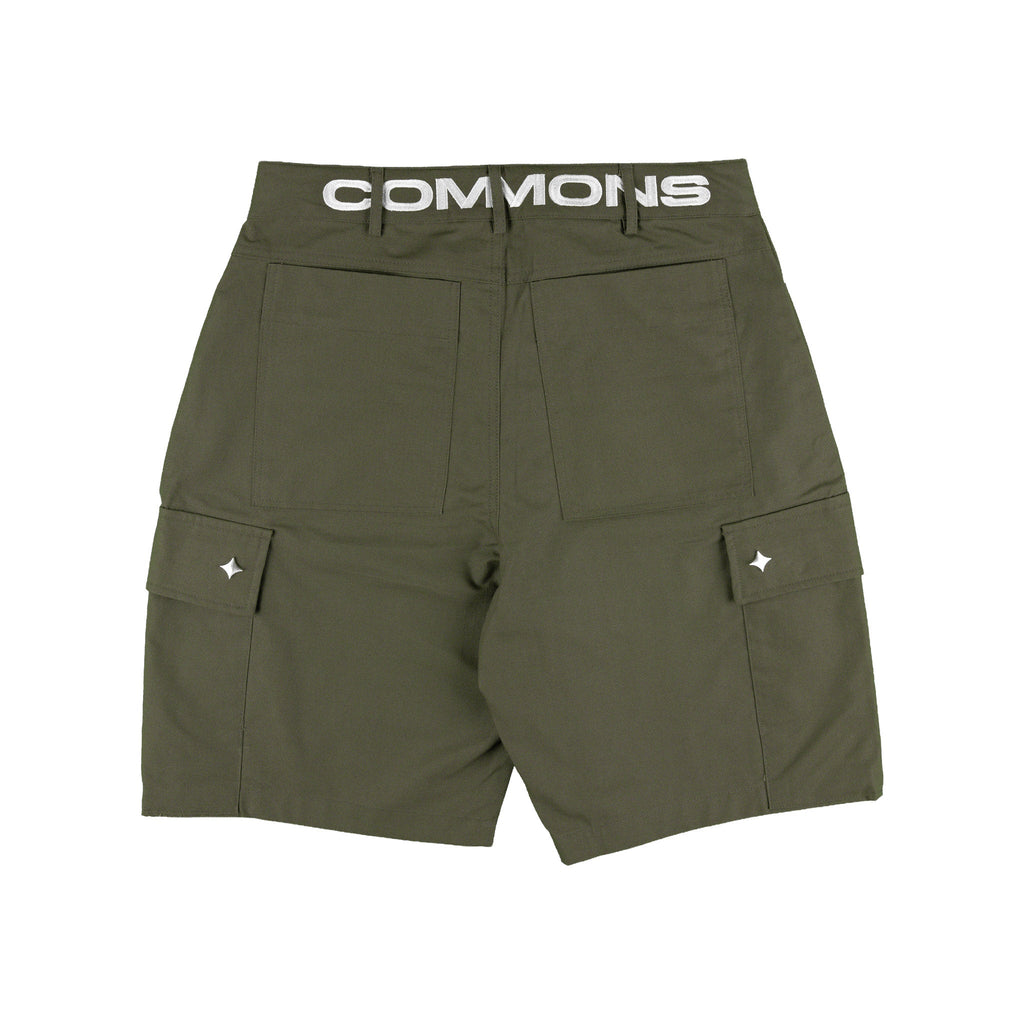Commons Ripstop Cargo Short Green