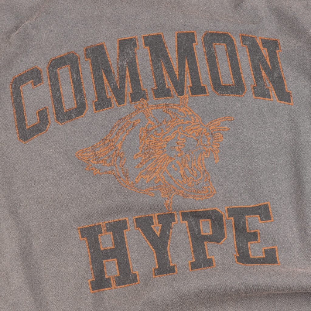 Common Hype Mascot Tee Washed Charcoal