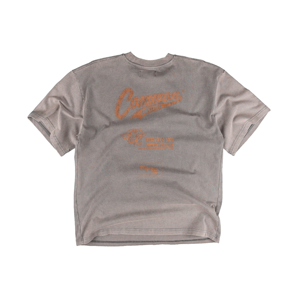 Common Hype Mascot Tee Washed Charcoal