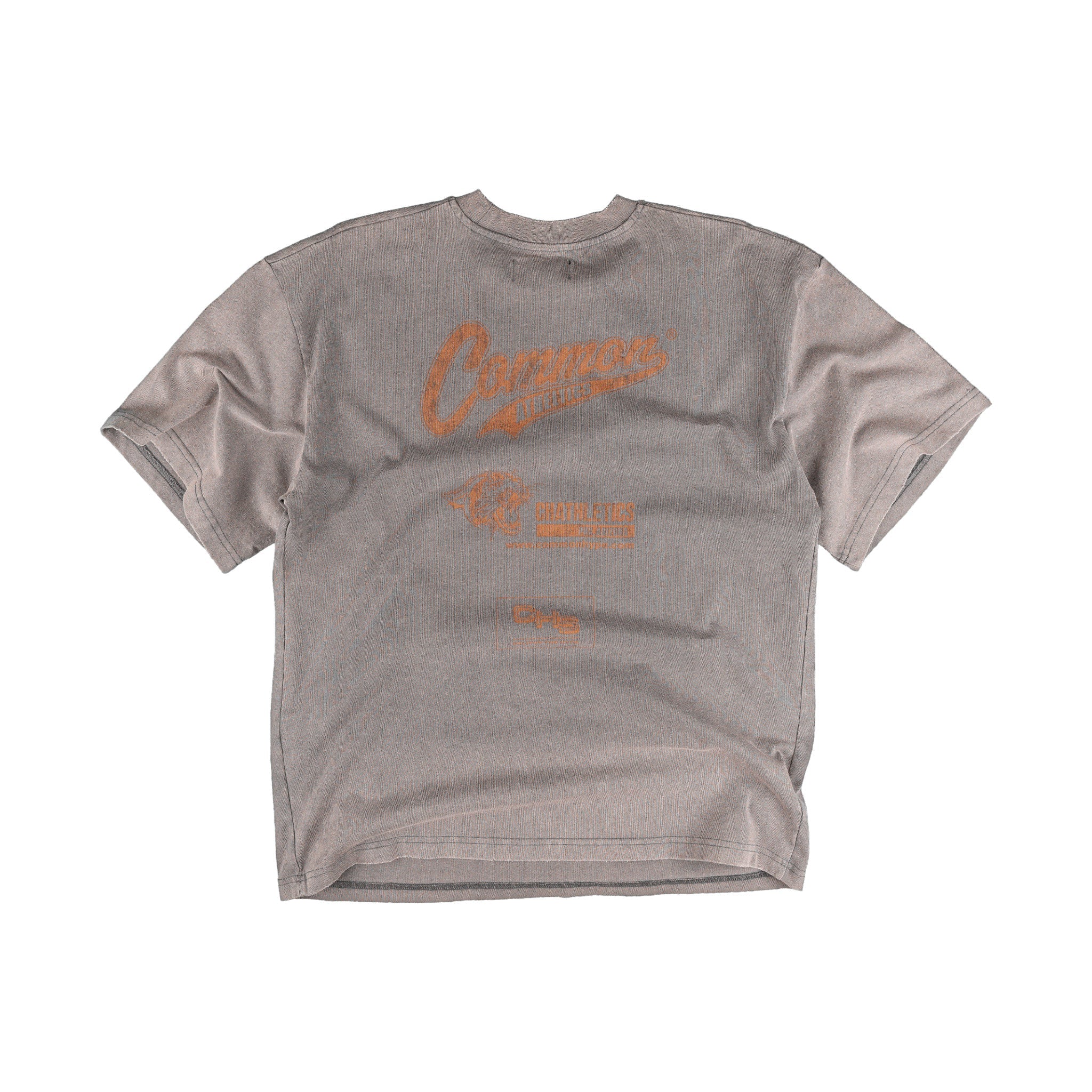 Common Hype Mascot Tee Washed Charcoal