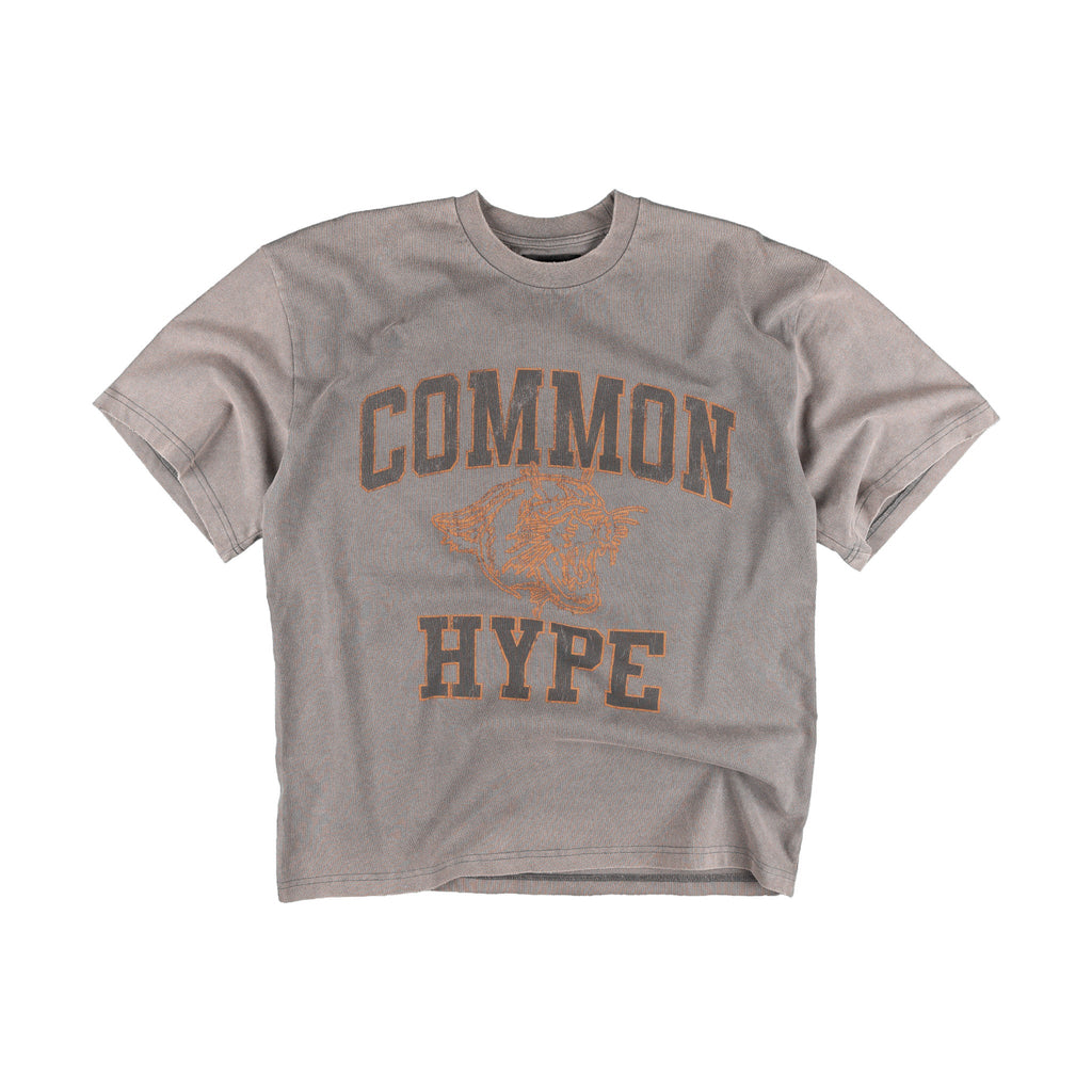 Common Hype Mascot Tee Washed Charcoal