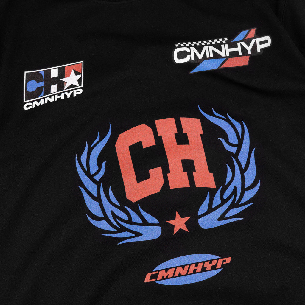 Common Hype Auto Division Tee Black