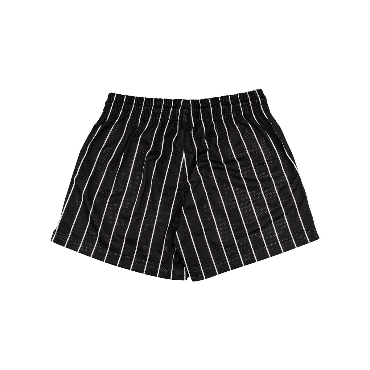 Common Hype Beacon Pinstripe Mesh Short Jet Black