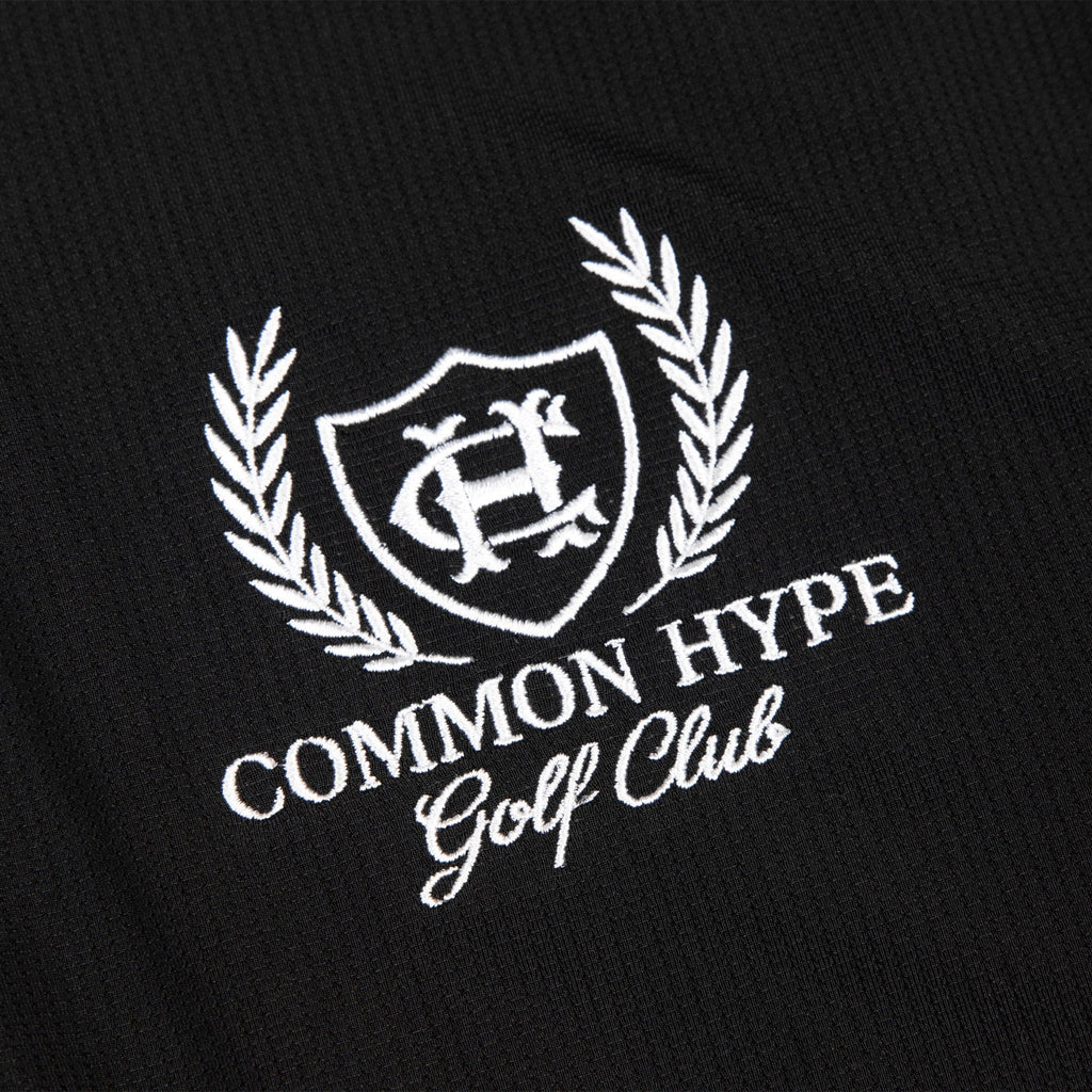 Common Hype Golf Club Polo Black