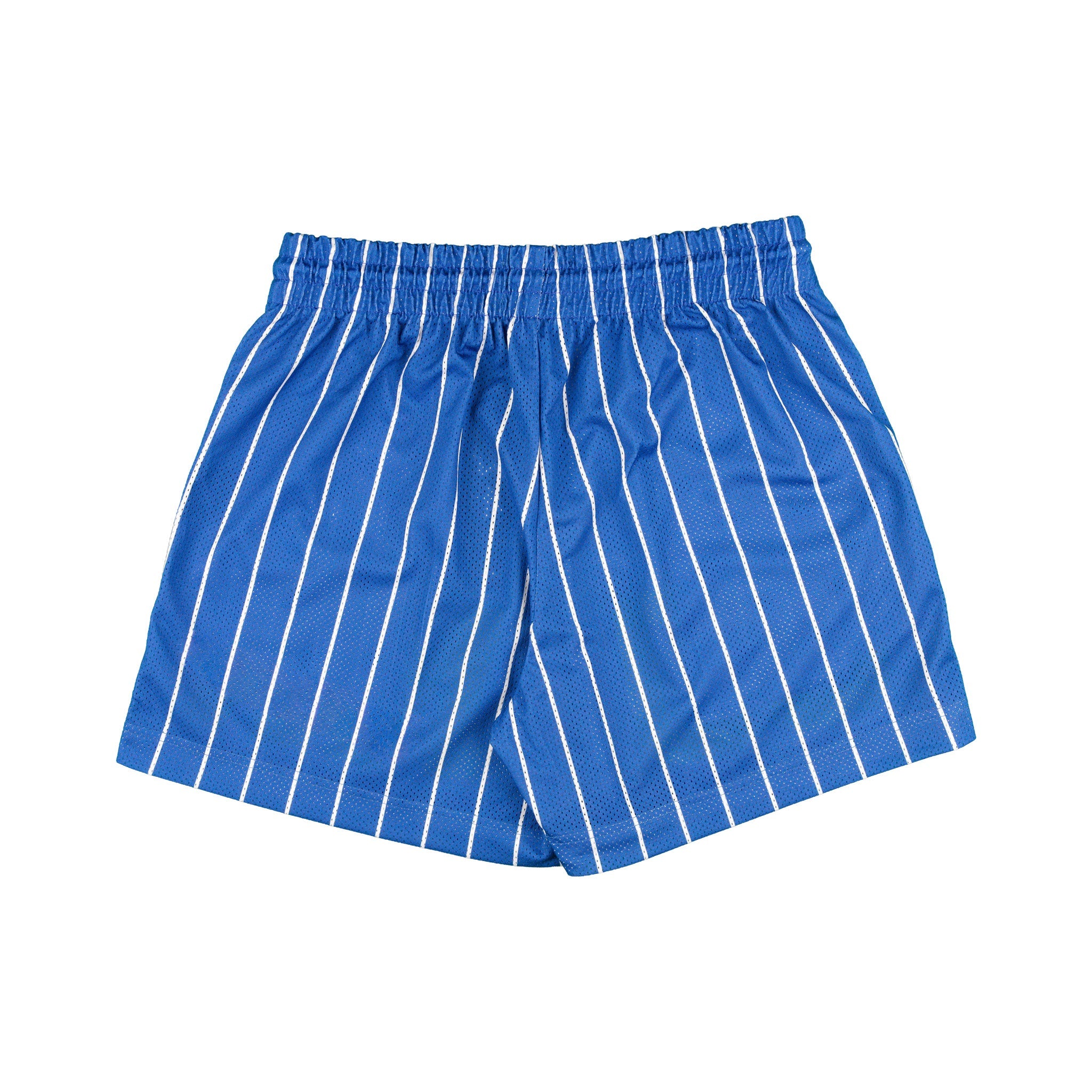 Common Hype Statement Pinstripe Mesh Short Royal Blue