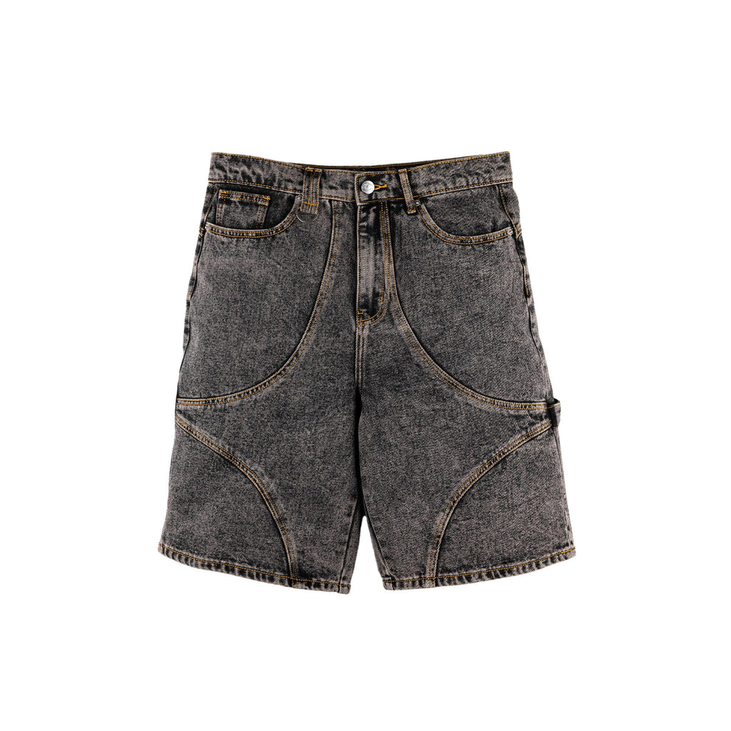 Commons Studios ‘Star’ Washed Denim Short Charcoal