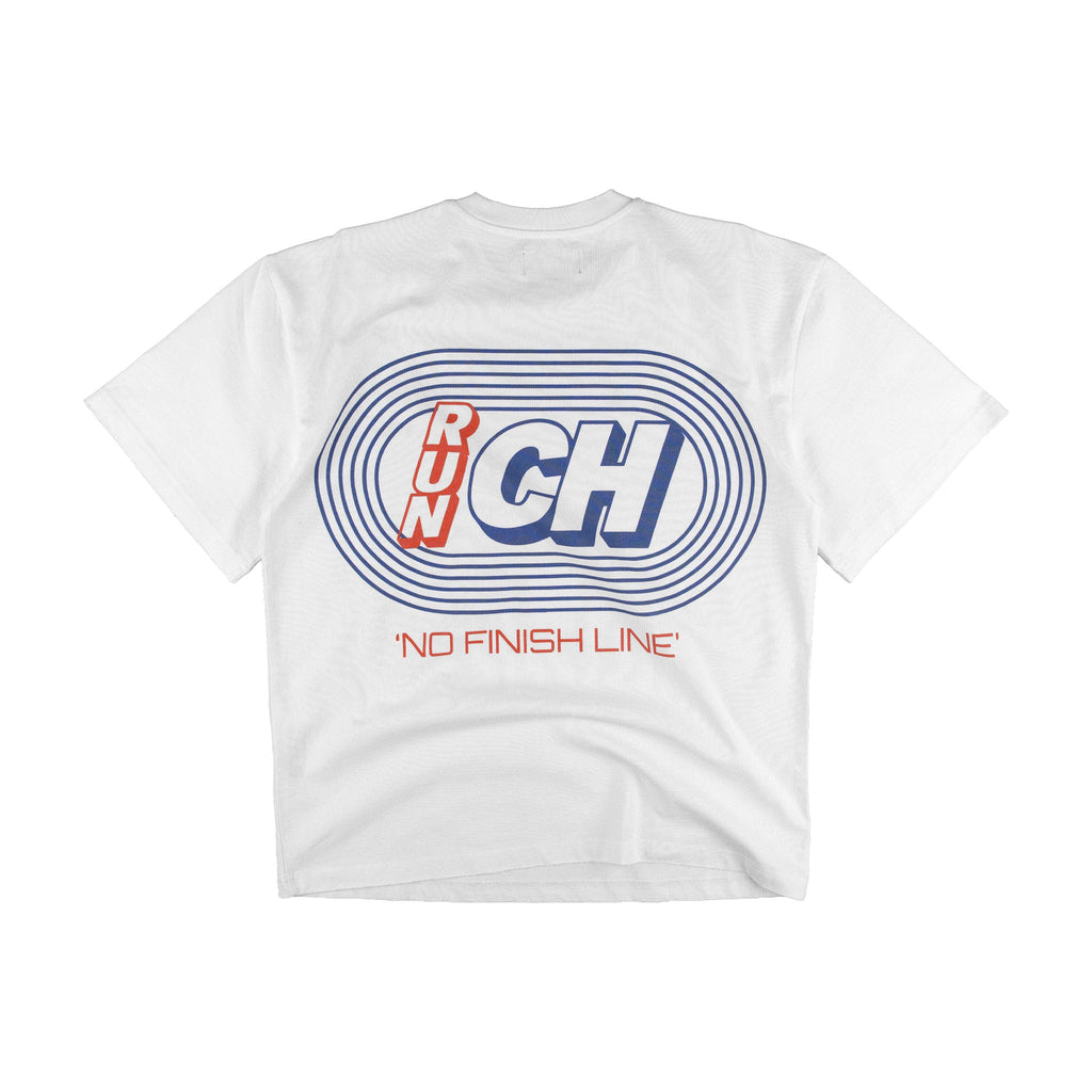 Common Hype No Finish Line Tee White