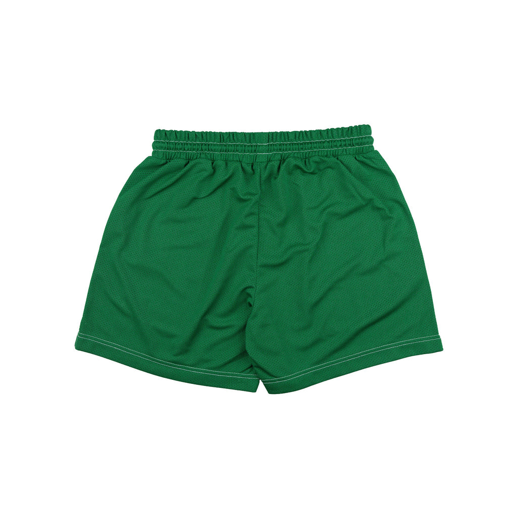 Common Hype Athletics Contrast Mesh Short Pine Green