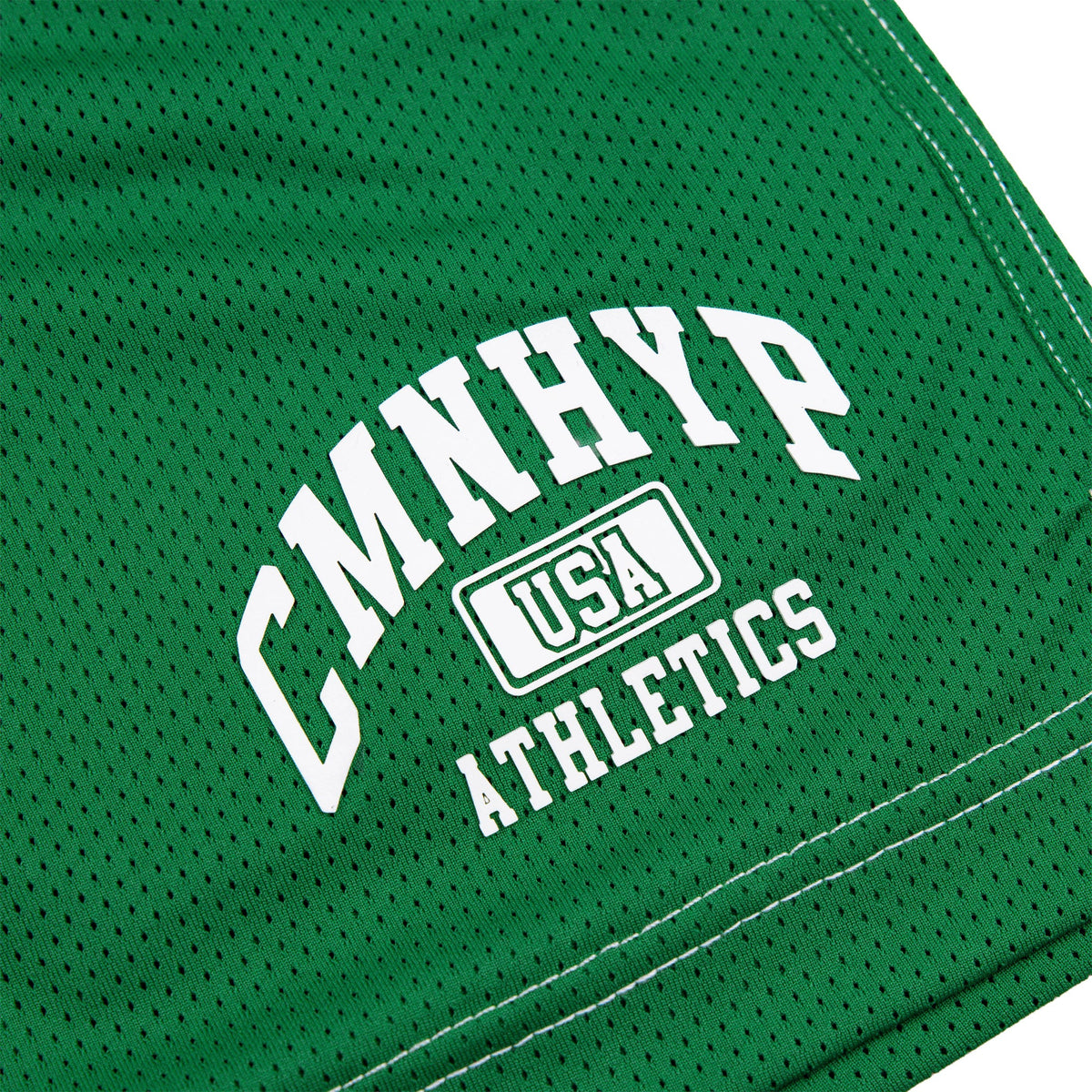 Common Hype Athletics Contrast Mesh Short Pine Green