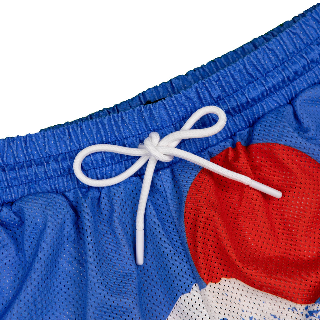 Common Hype Horizon Mesh Short Blue