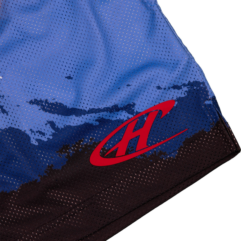 Common Hype Horizon Mesh Short Blue
