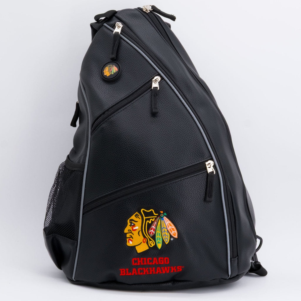 Chicago Blackhawks PU Leather Backpack