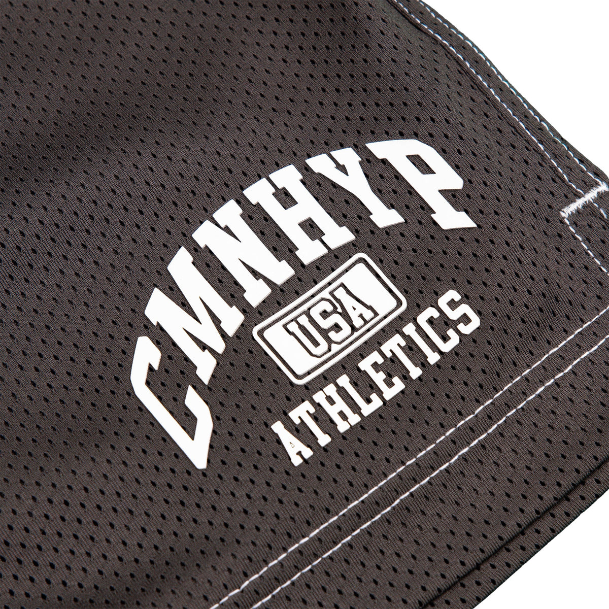 Common Hype Athletics Contrast Mesh Short Deep Brown