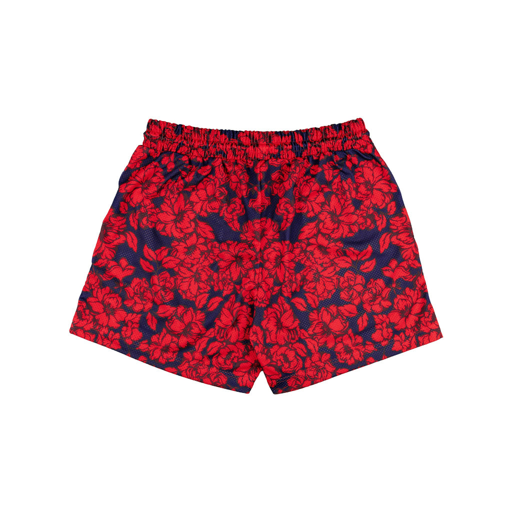 Common Hype Bloom Mesh Short Navy Blue