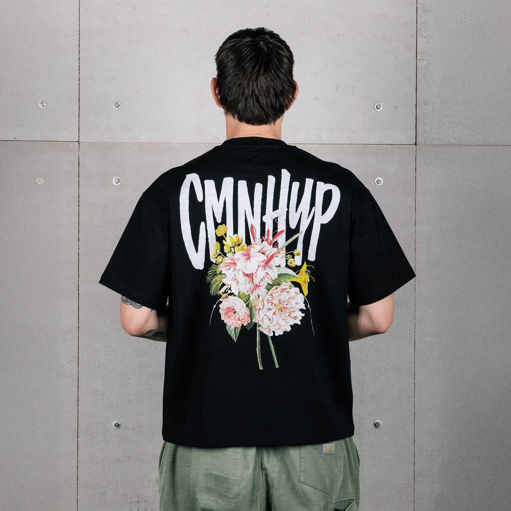 Common Hype Bouquet Tee Black