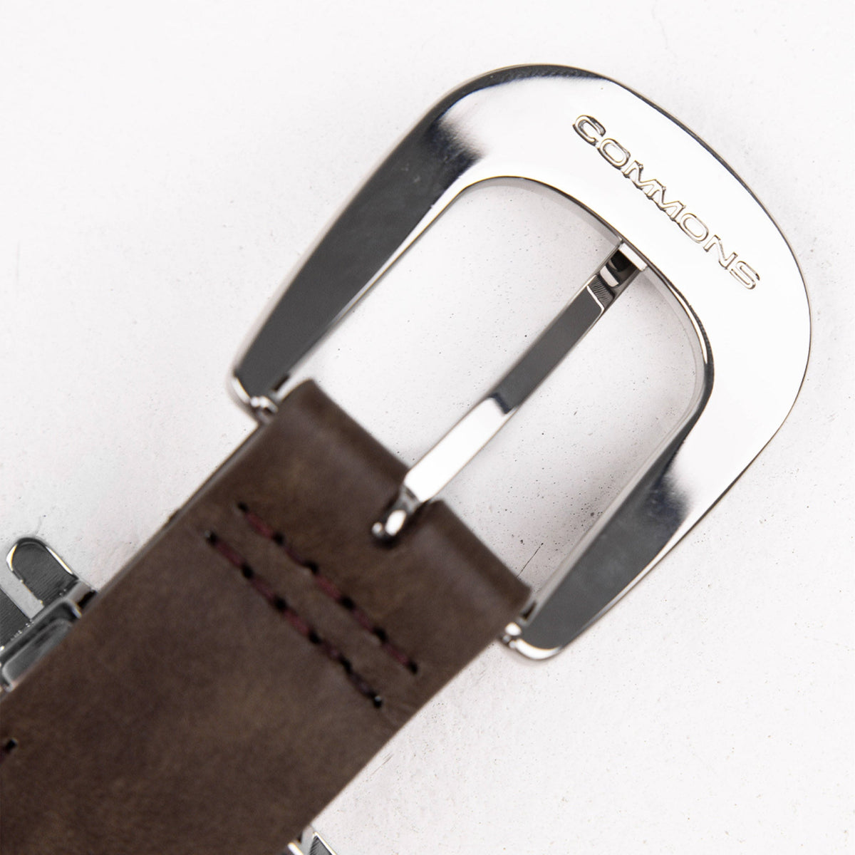 Commons Studios Outlaw Leather Belt Tobacco