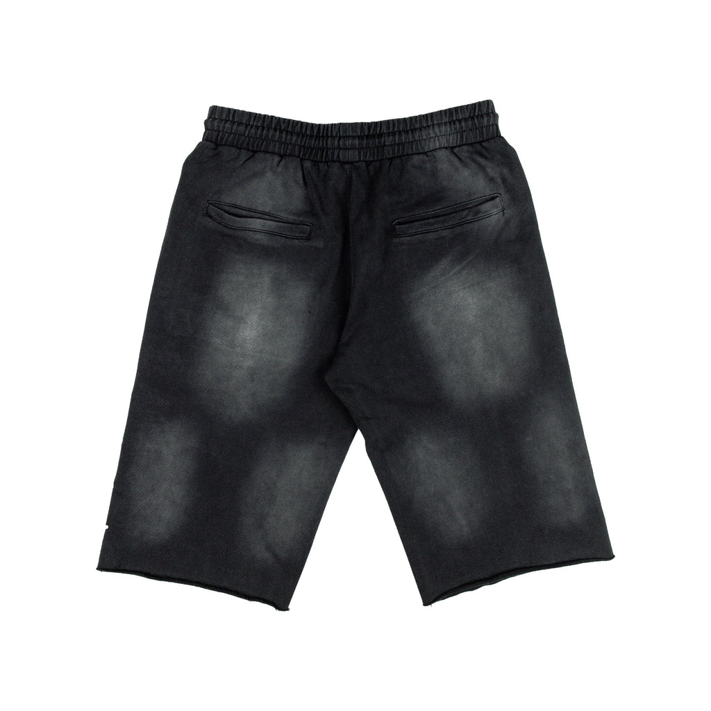 Commons Pearled Star Sweatshort Vintage Black