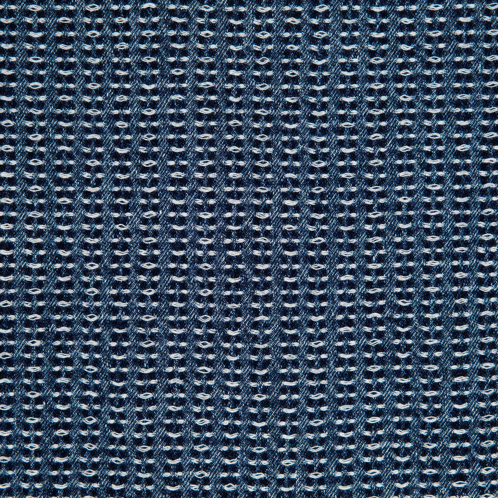 Commons Threaded Denim Jacket Blue