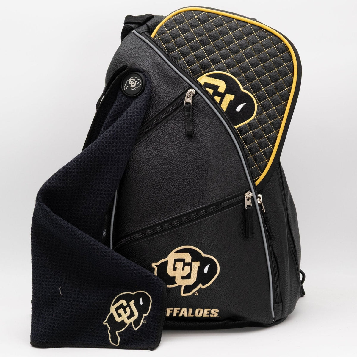 Colorado Buffaloes PU Leather Backpack