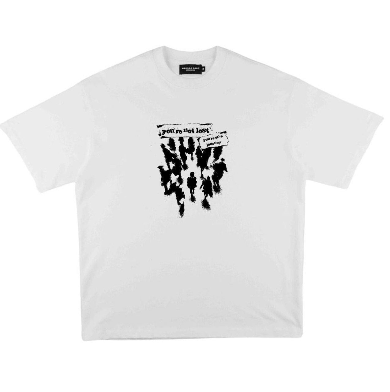 Compliments Not Lost White Vintage Shirt