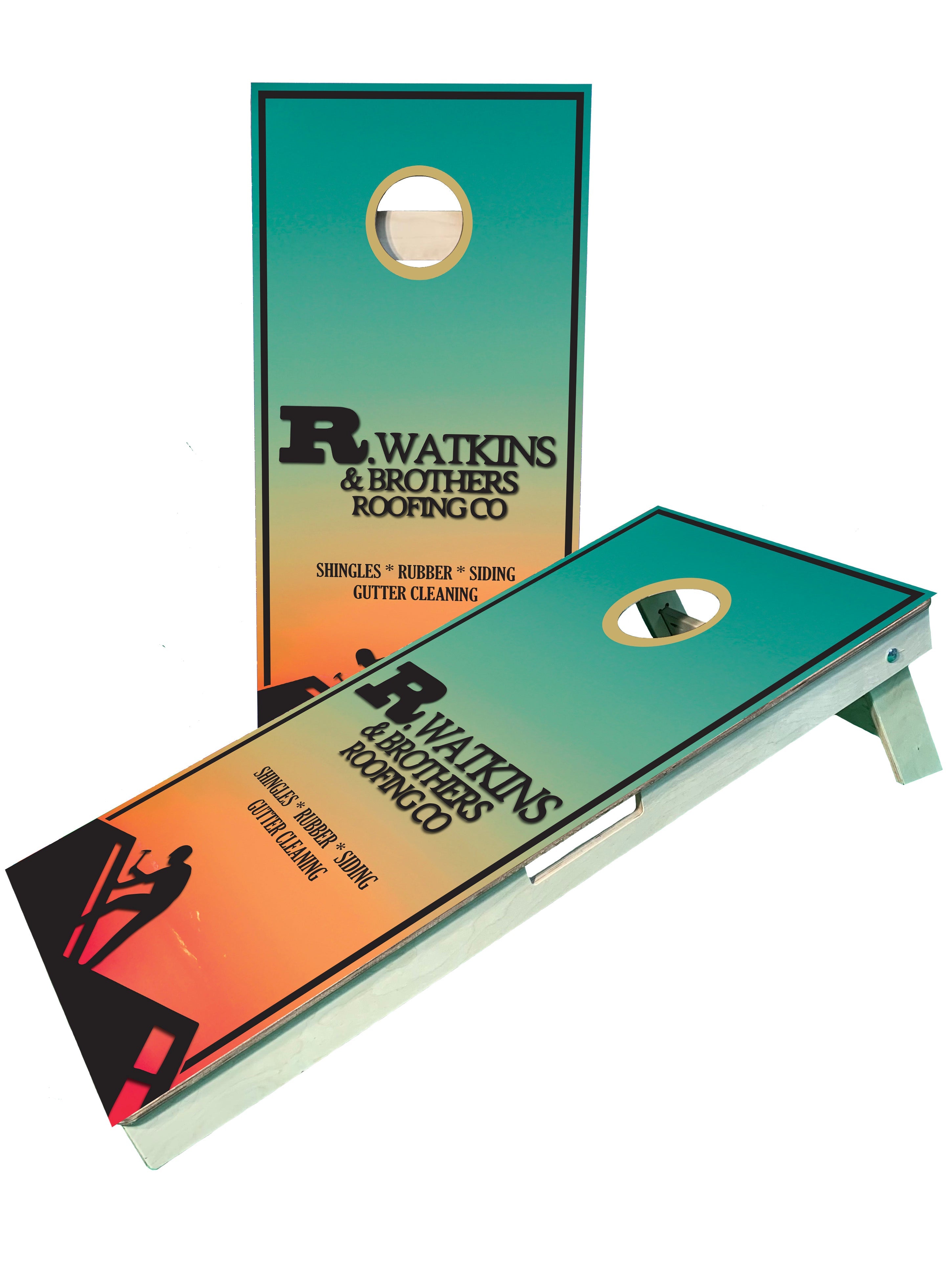 Custom Cornhole Boards (Your Company Logo, Image, or Design Request)