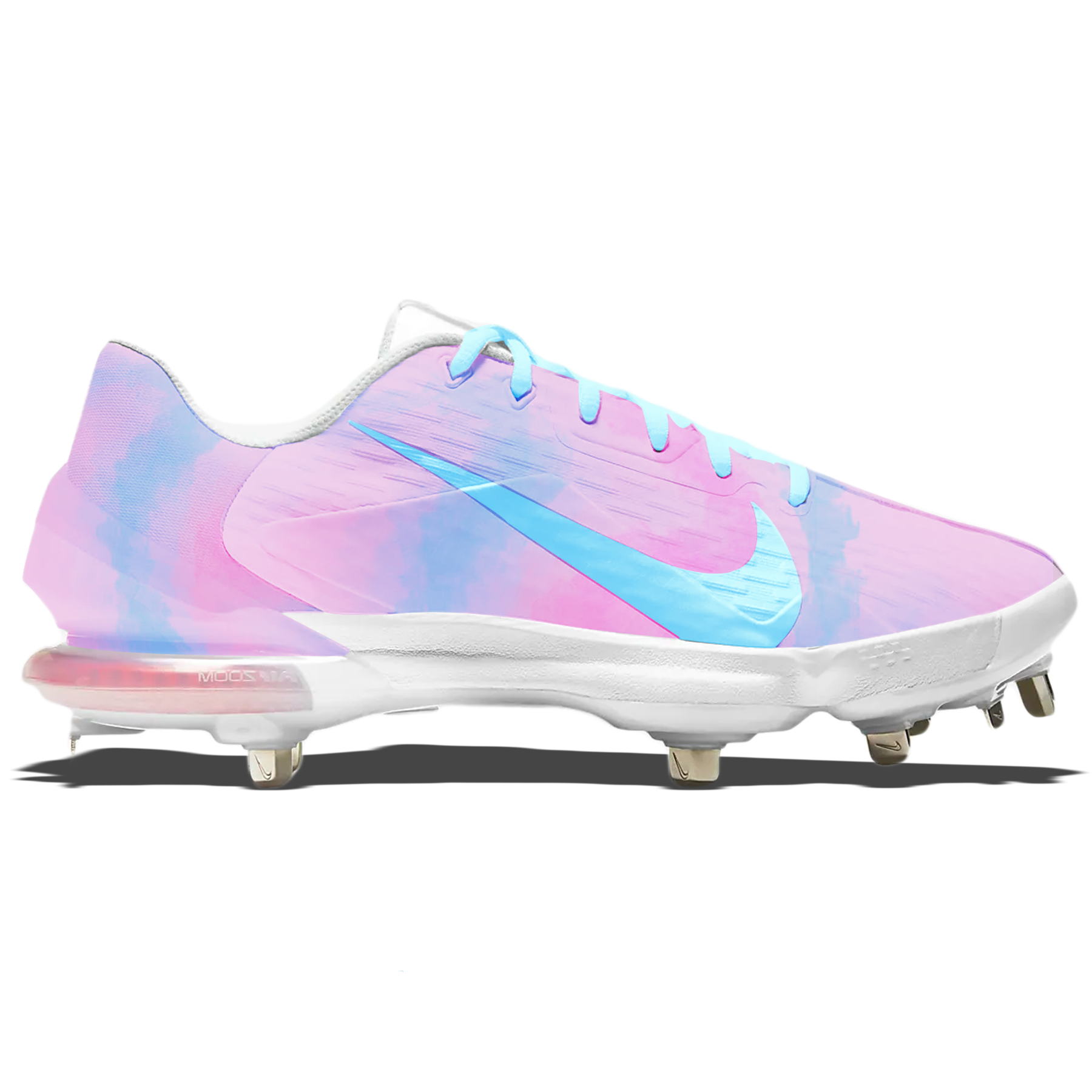 "Cotton Candy" Nike Force Zoom Trout 7 Pro Cleats