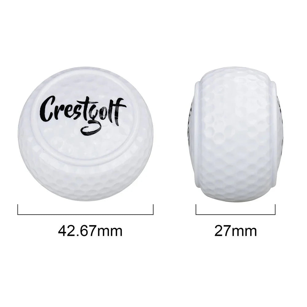 Crestgolf Flat Putting Ball – Precision Practice Trainer