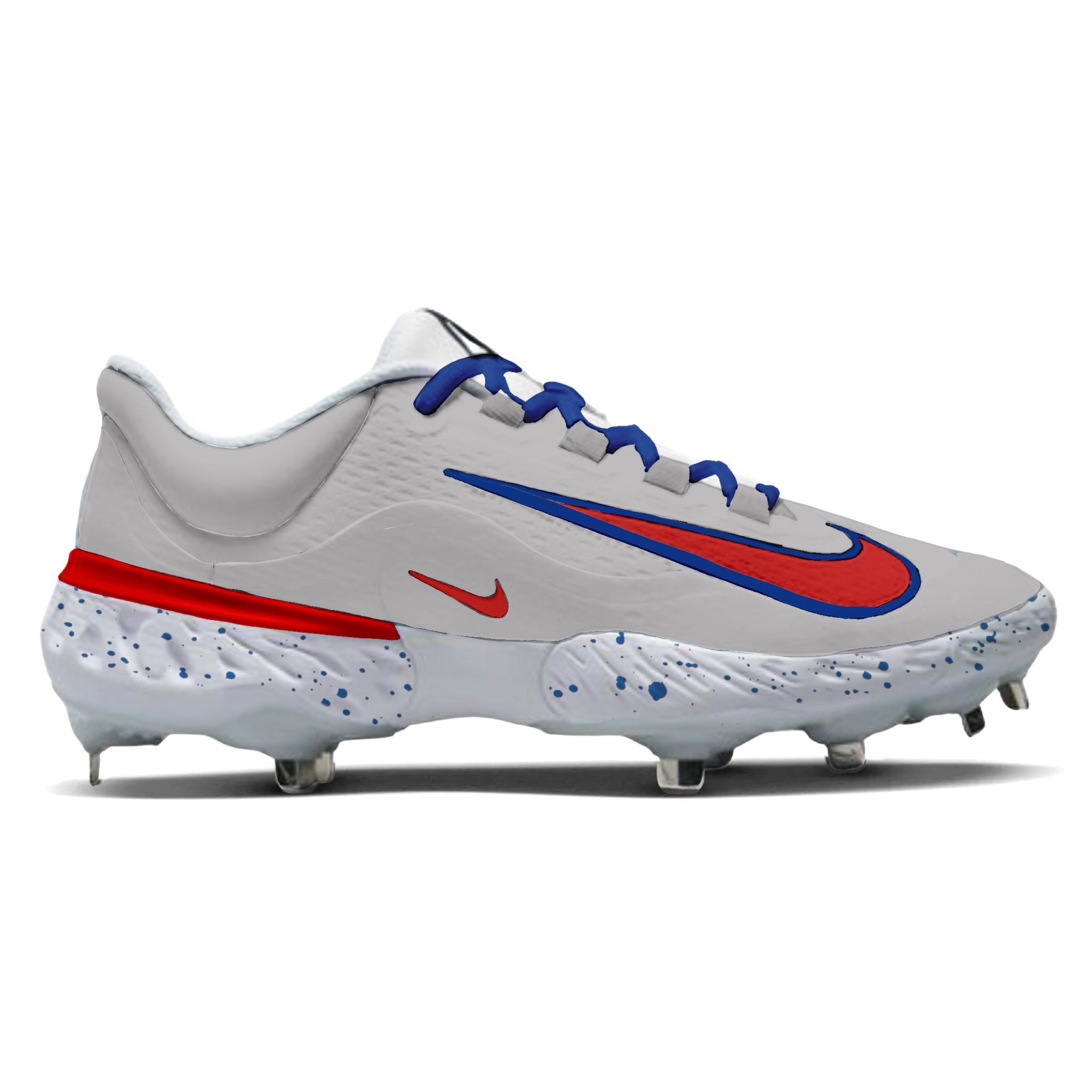 "Cross-Country Road Trip" Nike Alpha Huarache Elite 4 Low Cleats