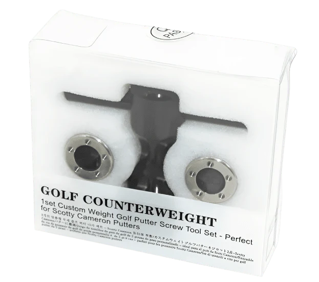 Custom Putter Weights Set – Compatible with Titleist Scotty Cameron - Black