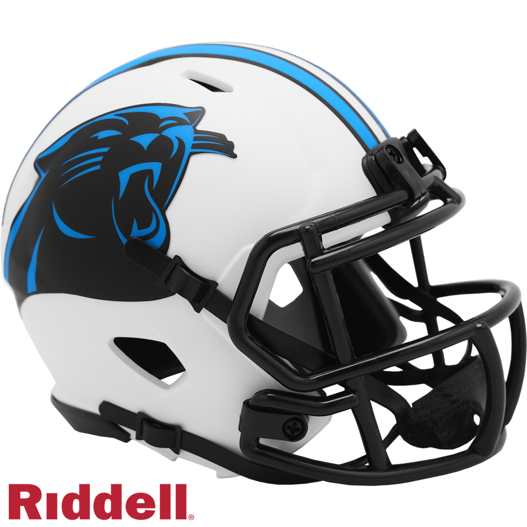 Carolina Panthers LUNAR Mini Football Helmet