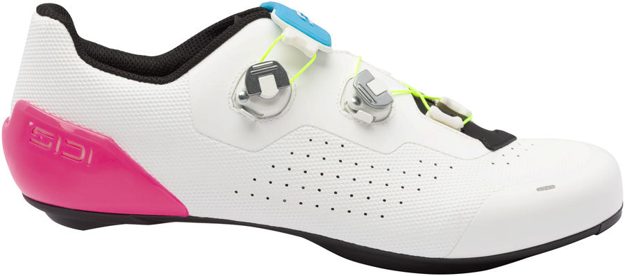 SIDI Genius X WYVE Road Shoes - Men's White Fluo 43