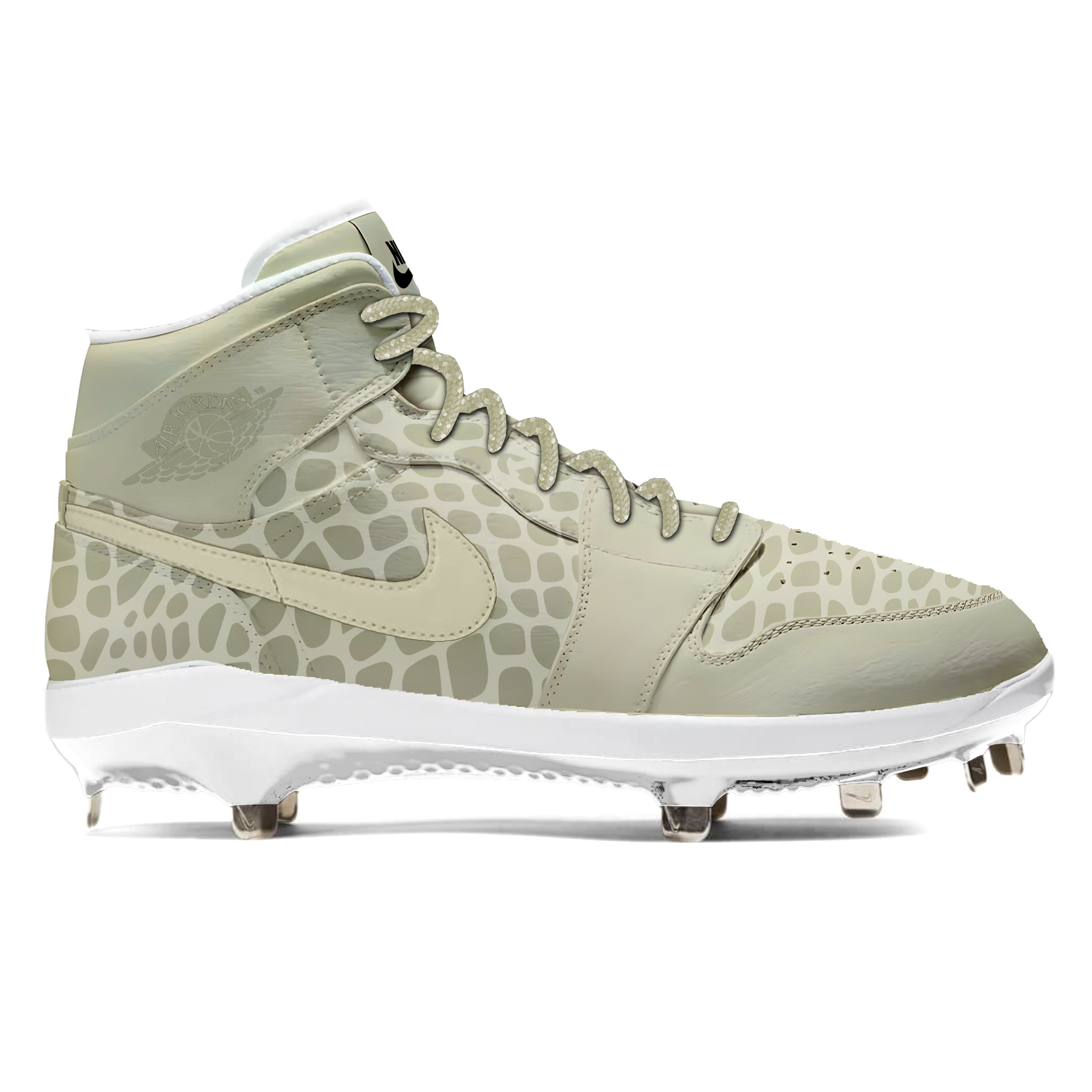 "Desert Viper" Jordan 1 Retro Cleats