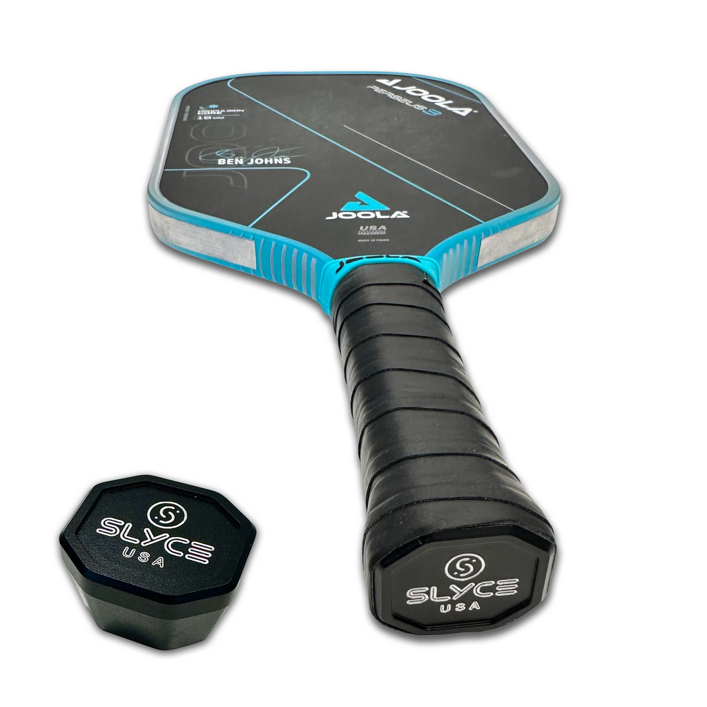 SLYCE Weighted SpeedCap (28g, 1.0 oz) Pickleball Paddle Weighted Butt Cap