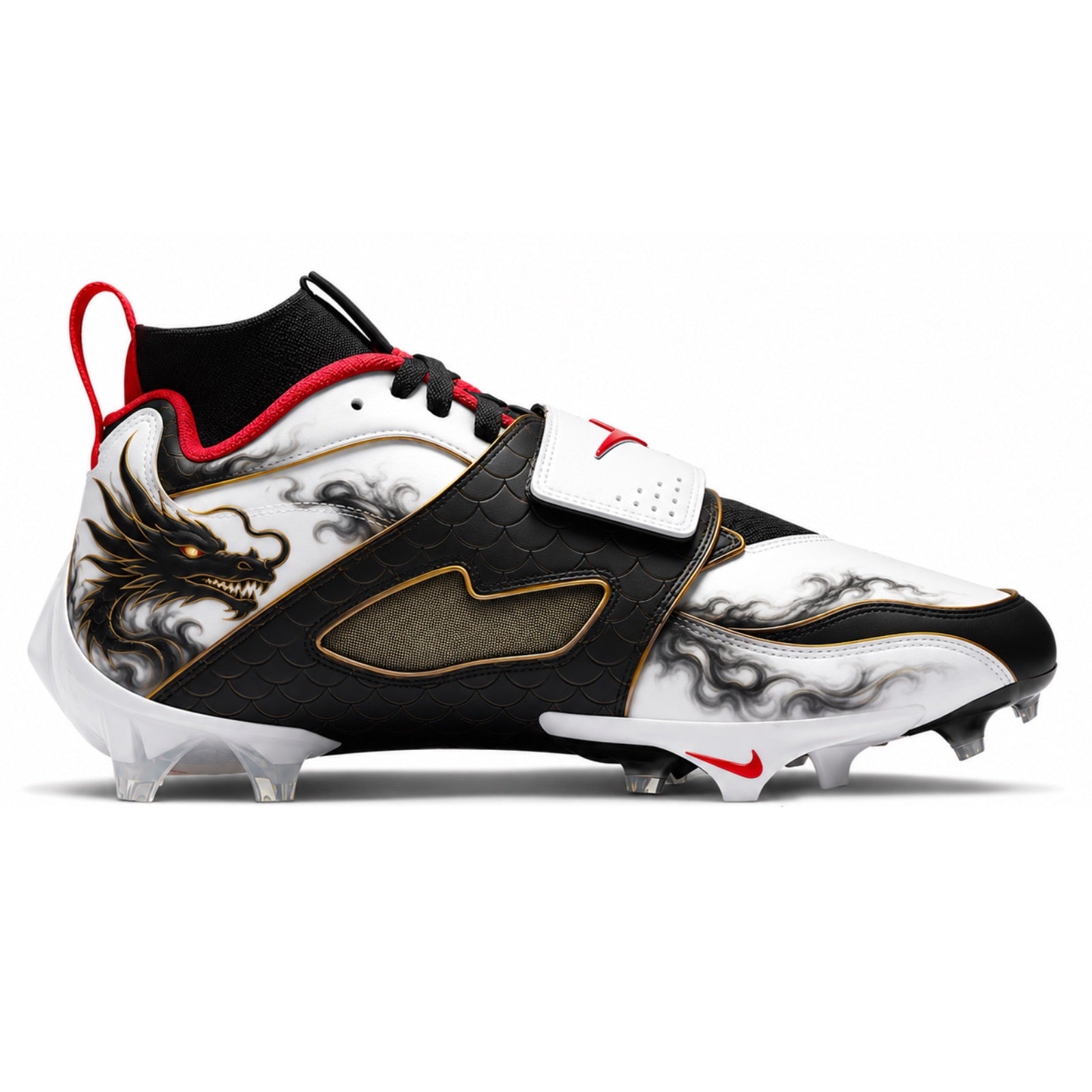 "Dragon Scale" Nike Diamond Turf 93 TD Football Cleats