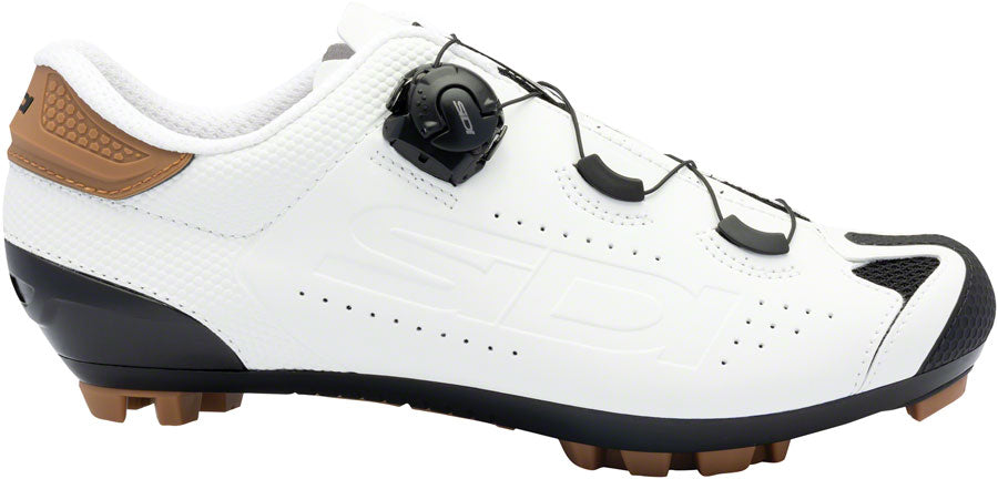 SIDI Dust Gravel Shoes - Men's White/Black 42.5