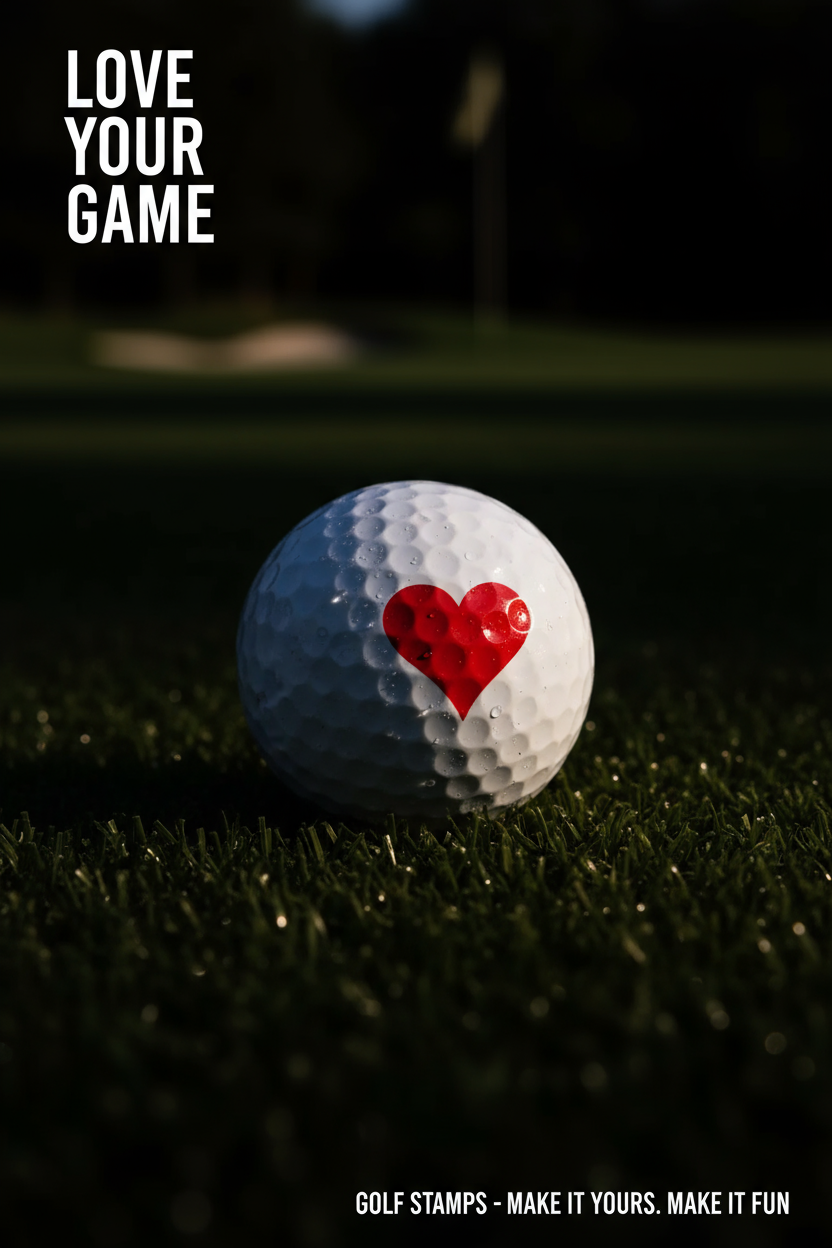 Quick-Dry Golf Ball Stamper