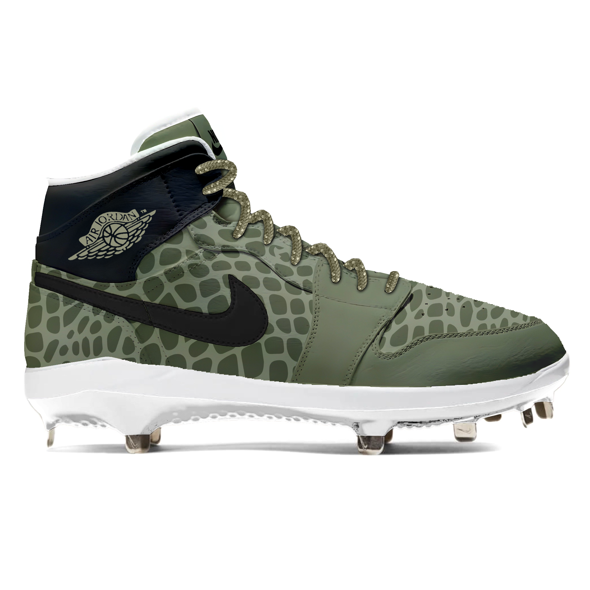 "Field Viper" Jordan 1 Retro Cleats