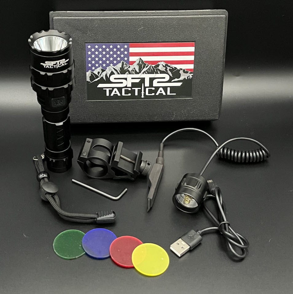Tactical Multi Color Flashlight - 1600 Lumens – Intent Sports Company