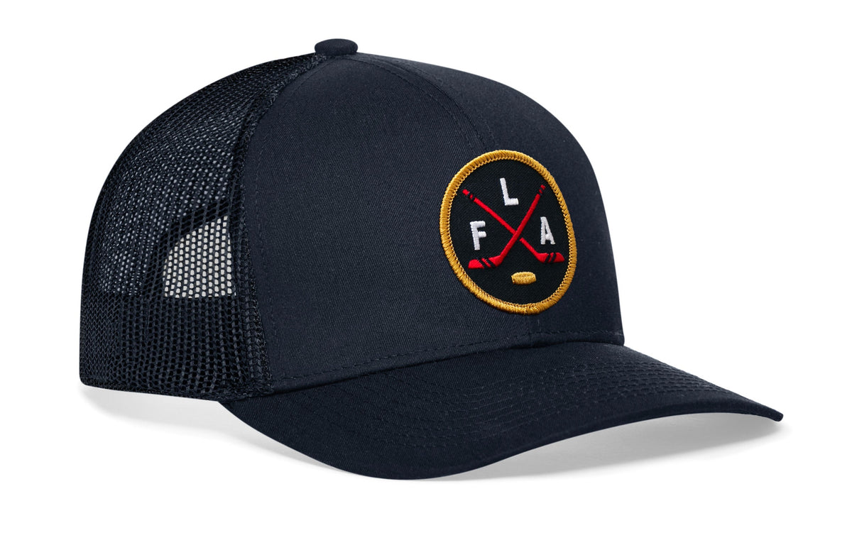 Florida Hockey Trucker Hat  |  FLA X Snapback