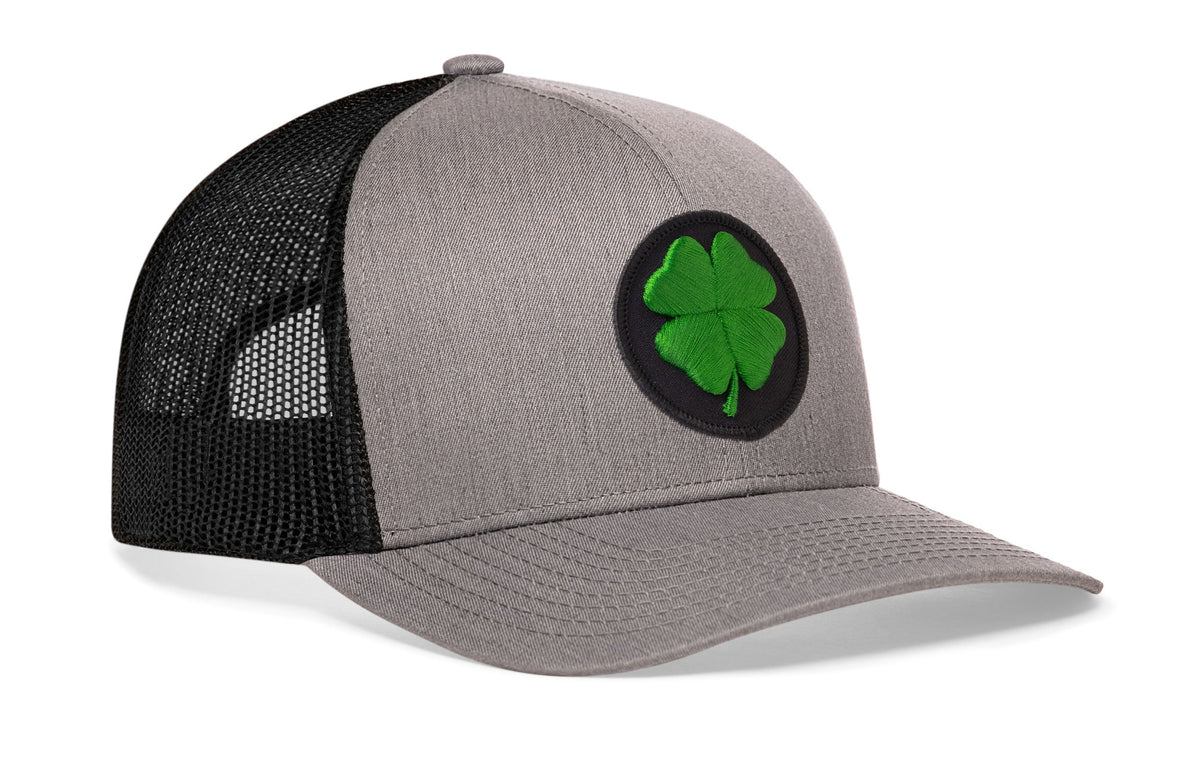 Four Leaf Clover Trucker Hat  |  St. Patrick's Day Snapback