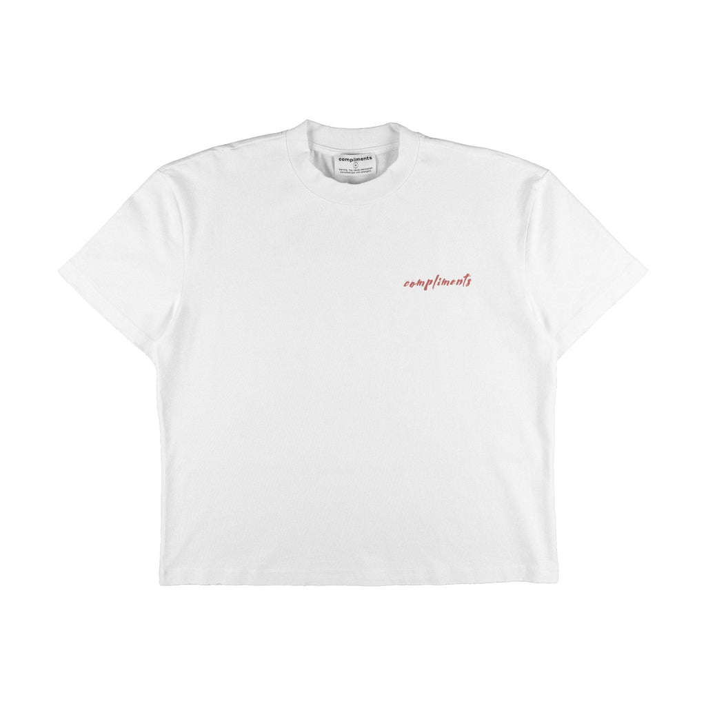 Compliments Future Is Yours White Vintage Shirt