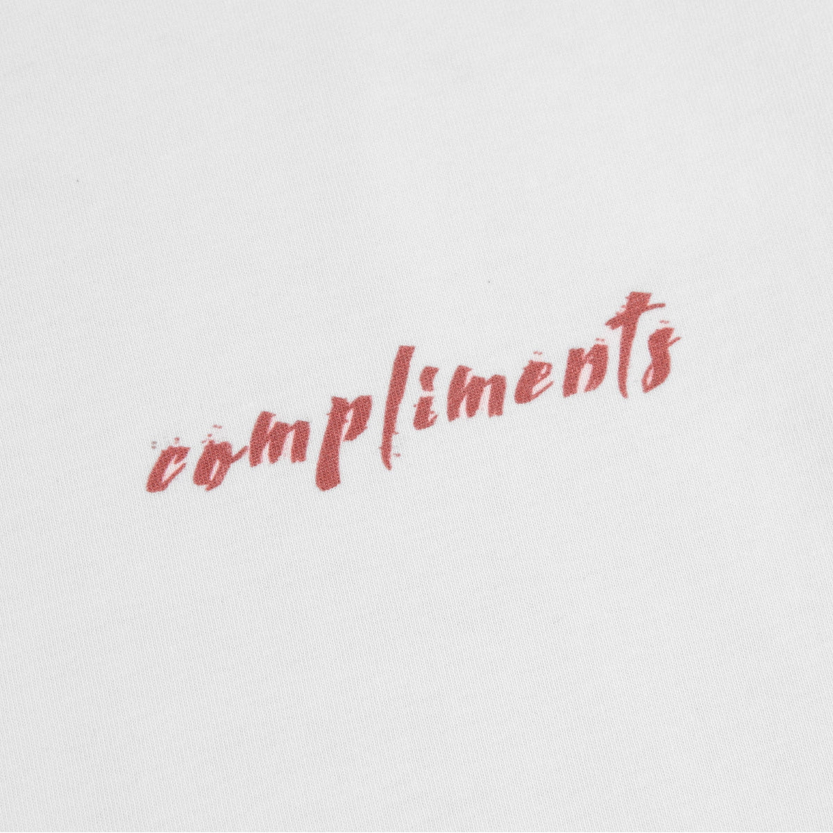 Compliments Future Is Yours White Vintage Shirt