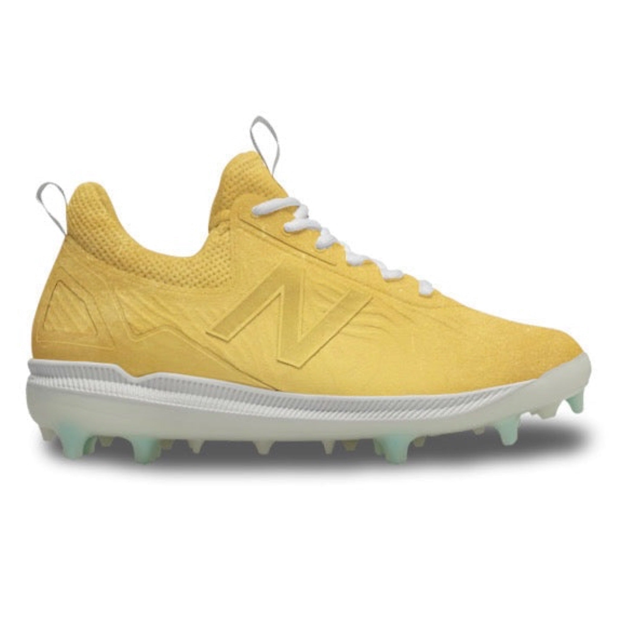 "Gold" New Balance FuelCell COMPv2 Cleats