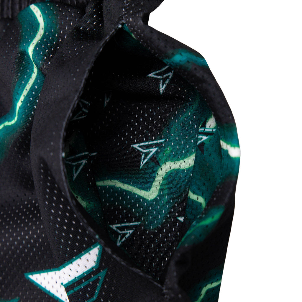 Common Hype x Five Stars Green Bolt Mesh Short