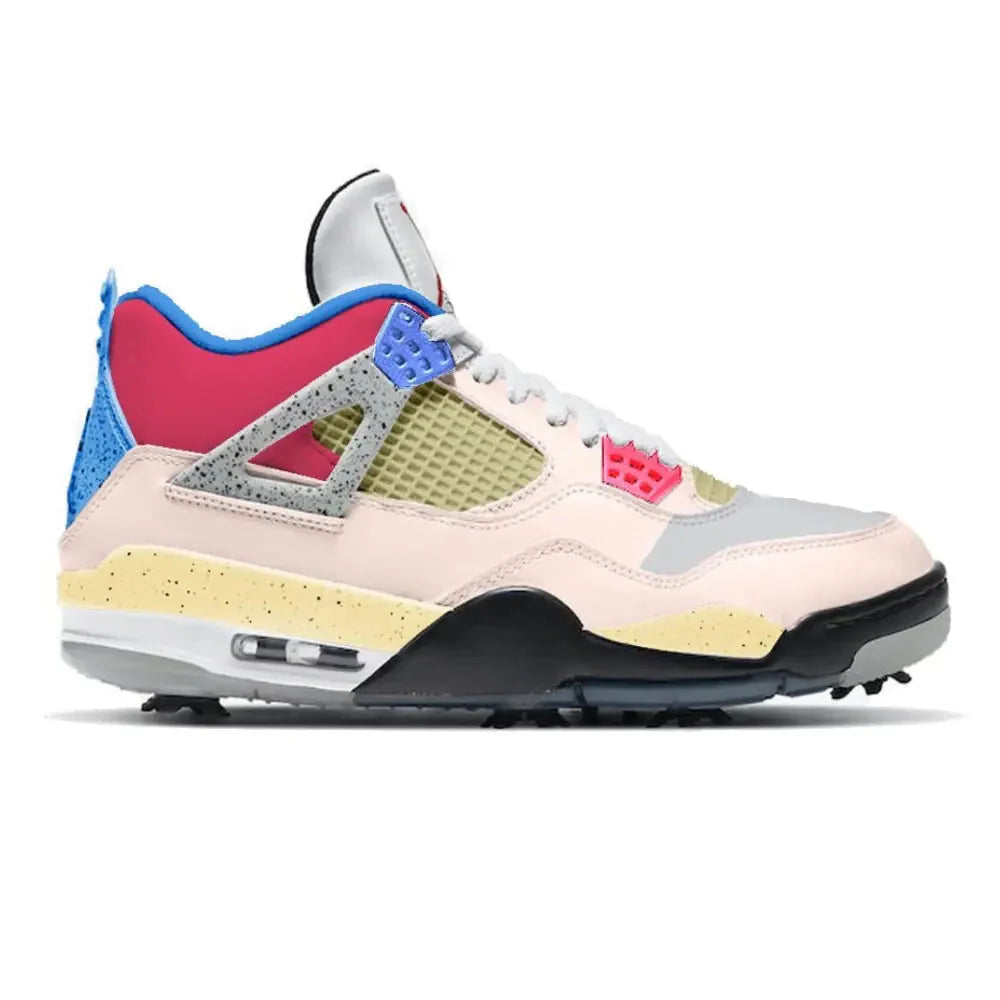 "Guava" Jordan 4 Retro Golf Shoes