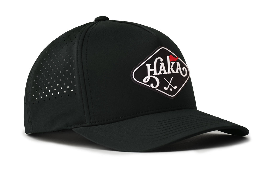 HAKA Golf Performance 5-Panel Hat  |  Golf Flexfit Snapback