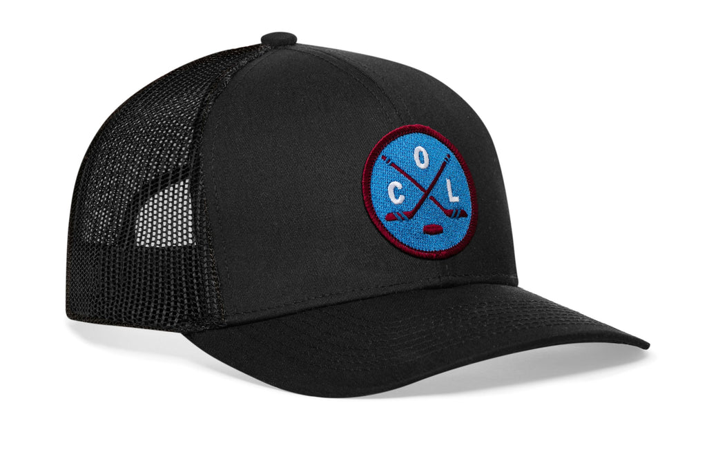 Colorado Hockey Trucker Hat  |  COL X Snapback