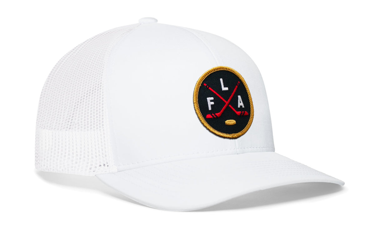 Florida Hockey Trucker Hat  |  FLA X Snapback
