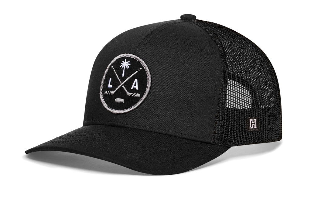 Los Angeles Hockey Trucker Hat  |  LA X Snapback
