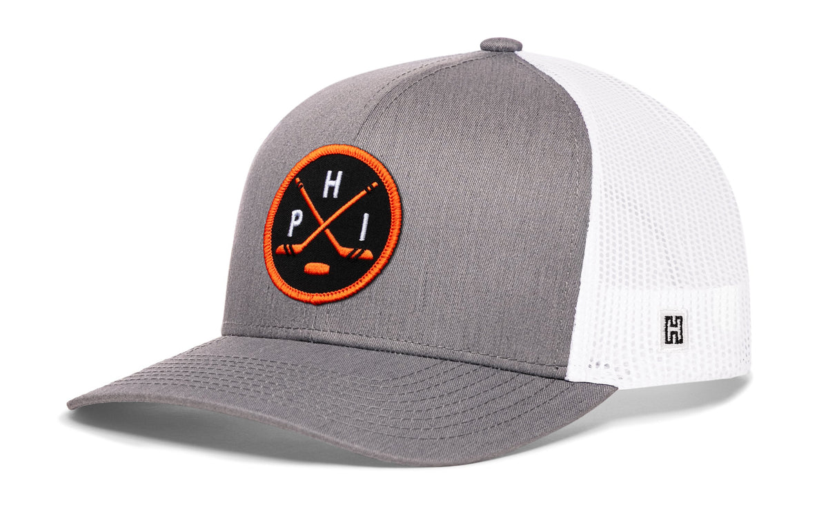 Philadelphia Hockey Trucker Hat  |  PHI X Snapback